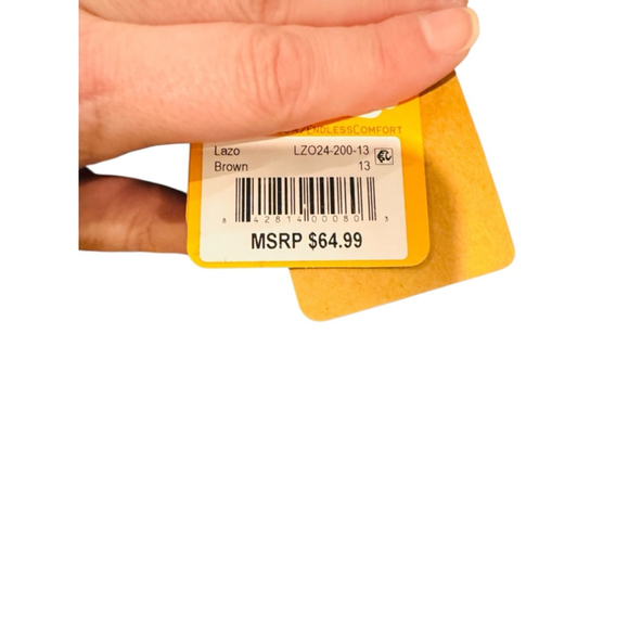 Men's Cobian Brown Lazo Flip-Flops Size 13 - Picture 4 of 4